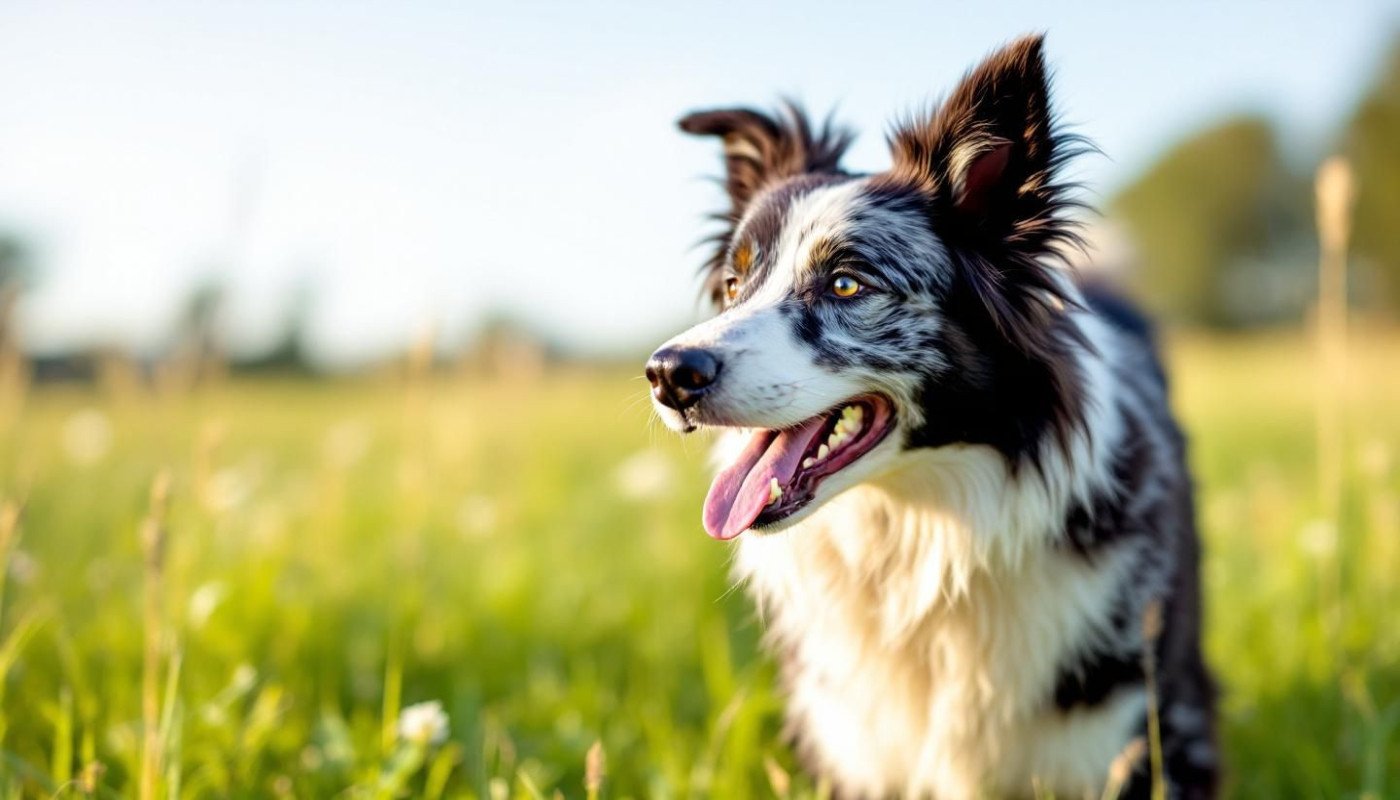 Comprendre et gérer l'hyperactivité chez les Border Collies bleu merle